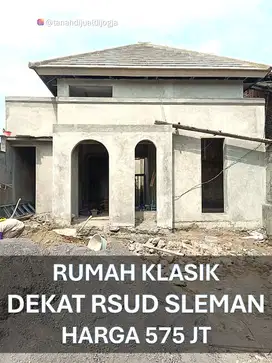 Rumah di Jl Magelang KM 14 Sleman dekat Pasar Sleman Proses Bangun