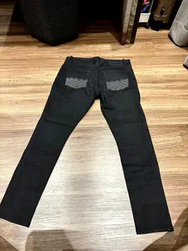 Celana denim bespoke project hitam