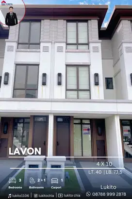Disewakan Rumah Jepang 3 Lantai Osaka di Lavon Full Furnished