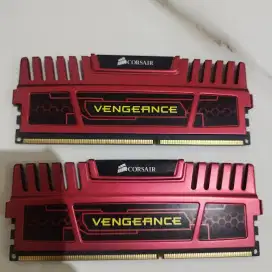 Ram ddr3 2 keping 4x2 Gb (8gb) corsair vengeance original garansi DTG