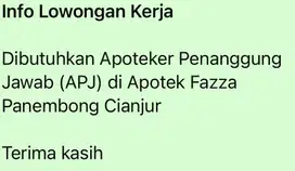 Apoteker Penanggung Jawab