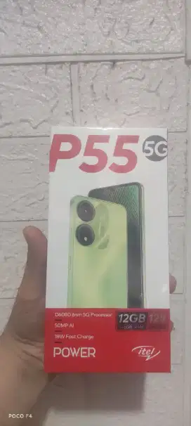 Itel p55 5G 6/128 garansi resmi