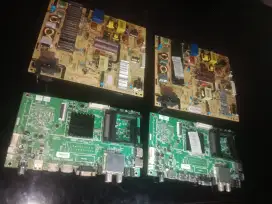 4  mesin tv led cooca 50e2a12g    mesin main board 2 ..