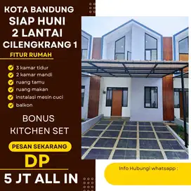 Calista City Light Rumah 2 Lt di cilengkrang cibiru dkt gedebage bdg