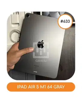 #633 Ipad Air 5 M1 Gray 64 WIFI Garansi 15 August 2025