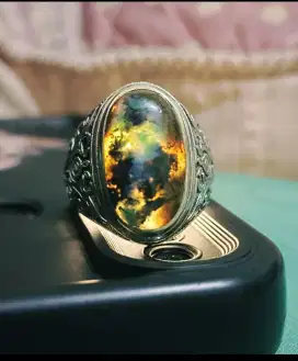 Bacan doko majiko kembang serat tembaga 5 warna ring alsup size 11