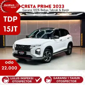 KM ANTIK 20RB!!! HYUNDAI CRETA 1.5 PRIME AT 2023 TWO TONE
