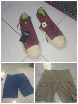 sepatu+ celana pndk uk 44+34 jual semua 150rb nett@ ciampea bogor