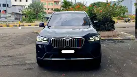 Km 25rb bmw x3 sdrive xline 2022 hitam pajak panjang