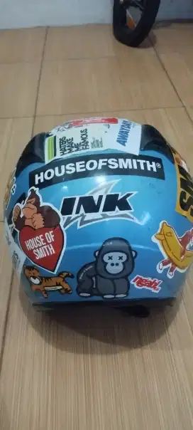 Helm ink half face type lama original sz M
