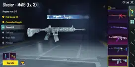 AKUN PUBG M4 GLACIER LEVEL 3