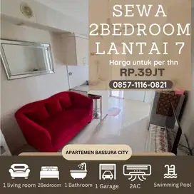2BR sewa full furnished tower J lt 7 apartemen bassura city