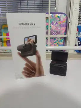 Insta360 Go 3 / Go3 Black 128GB Like New jarang pakai, 1 tahun lebih