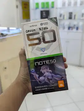 Infinix note 50 8/256 baru stok terbatas