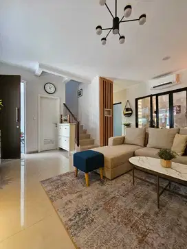Jual Rumah Modern Mnmalis Full Furnish Di U-House Dkt BXC mall Bintaro