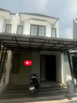 SEWA RUMAH BARU CLUSTER DEPAN DEKAT TOL CIBUBUR
