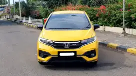 Km37rb honda jazz rs matic 2019 kuning cash kredit proses bisa dibantu