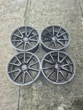 Velg Vosen R17 pcd 4×114.3/100 lebar 7,5/8,5 et40..4pcs