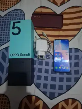 OPPO RENO 5 8+8/128GB Fullset Snap 720G android 13 gaming