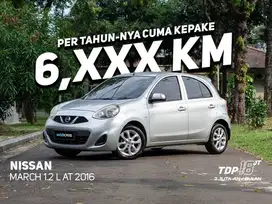 TDP 18 JUTA FREE GARANSI MESIN MARCH L AT 2016 SILVER MATIC MOBCARS