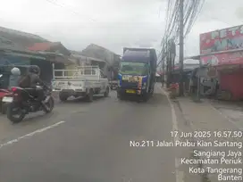 Dijual Tanah murah di kel. Sangiang Jaya kec. Priuk Tangerang lt 1,5ha