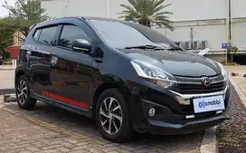 TDP 6,JT Daihatsu Ayla 1.2 R Deluxe Bensin-MT Hitam 2019