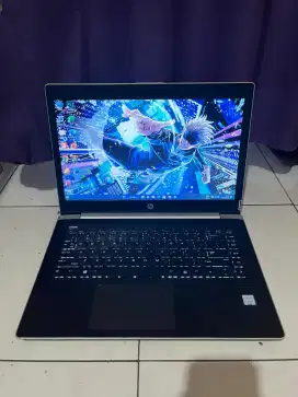 Dijual Hp Probook 440 G5 intel core i7 gen8 (ram 16/nvme 256/HDD 500)