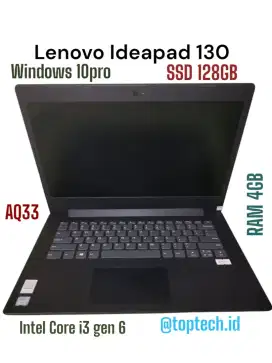 Laptop Lenovo Ideapad 130 ICORE I3 Gen 6