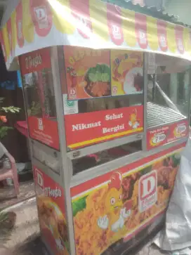 Jual grobak chiken