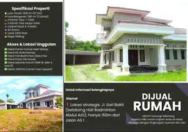 Dijual Cepat! Rumah Luas + Tanah Strategis di Mayang – Nego kepemilik