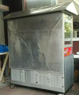 Jual kumplit roda gerobak untuk jualan ayam goreng atau fried chicken