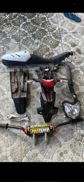 Part original CRF 150l (copotan dari baru)