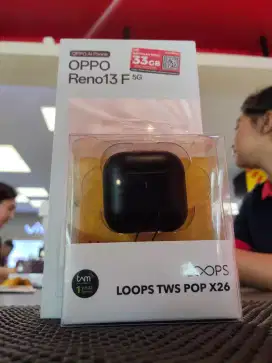 Oppo Reno 13f 5g 12/256 free LOOPS TWS