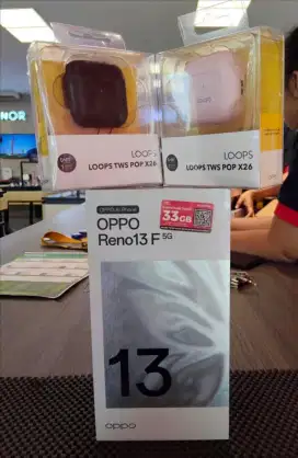 Oppo Reno 13f 5g 12/256 free loops tws
