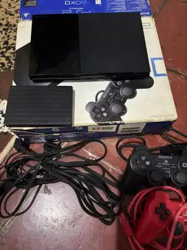 JUAL PS2 + HARDISK EKSTERNAL