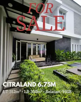 Rumah Murah Citraland Utama Surabaya, Dekat G-Walk