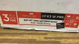 Kertas continuous form rangkap 3  / CF K3 W PRS