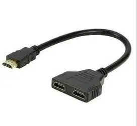 Kabel HDMI Splitter 2 Port Tanpa Power - 1 Input ke 2 Output HDTV