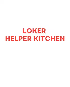 LOKER HELPER KITCHEN