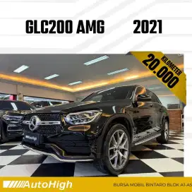 DP10% [Km20.000] GLC200 AMG 2021 Black / GLC 200 Reg 2020 #AUTOHIGH