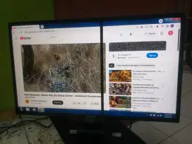 Monitor Led Samsung 27 inch Nyala Minus