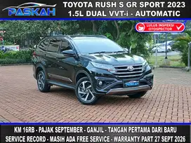 KM=16k Bunga=5.5% GANJIL Toyota Rush S GR SPORT 2023 RUSH GR SPORT