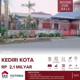 DIJUAL Rumah Siap Huni di Kediri Kota Bangunan Kokoh & Bagus Akses