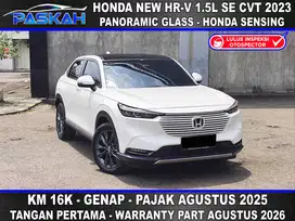 Pajak=AGUSTUS Km=16k Panoramic Bunga=4.5% Honda HRV SE Sensing