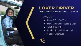 Loker driver taxi bb