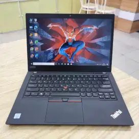 Dijual lenovo thinkpad t490 core i5 gen 8 ram 16gb ssd 256gb body slim