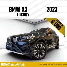 DP10% [Km6.000] X3 X-Line Luxury 2023 Black Reg 2024 #AUTOHIGH