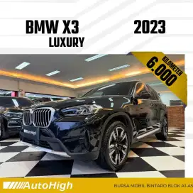 DP10% [Km6.000] X3 X-Line Luxury 2023 Black Reg 2022 #AUTOHIGH