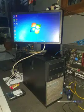 Set PC Core i3 Dell siap lembur
