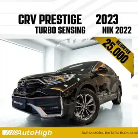 DP10% [Km25.000] CRV Turbo Prestige 2022 Black Reg 2023 #AUTOHIGH
